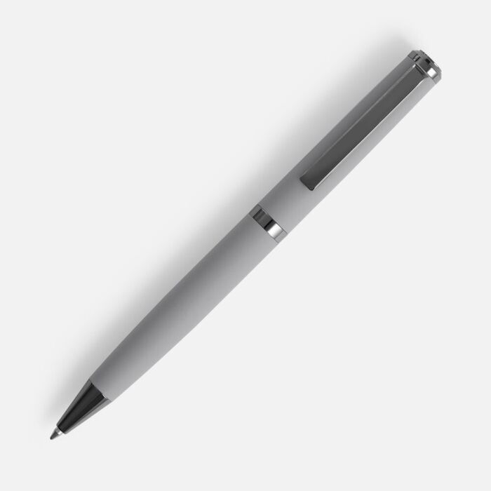 Ручка шариковая Inkish Gunmetal в футляре, серая